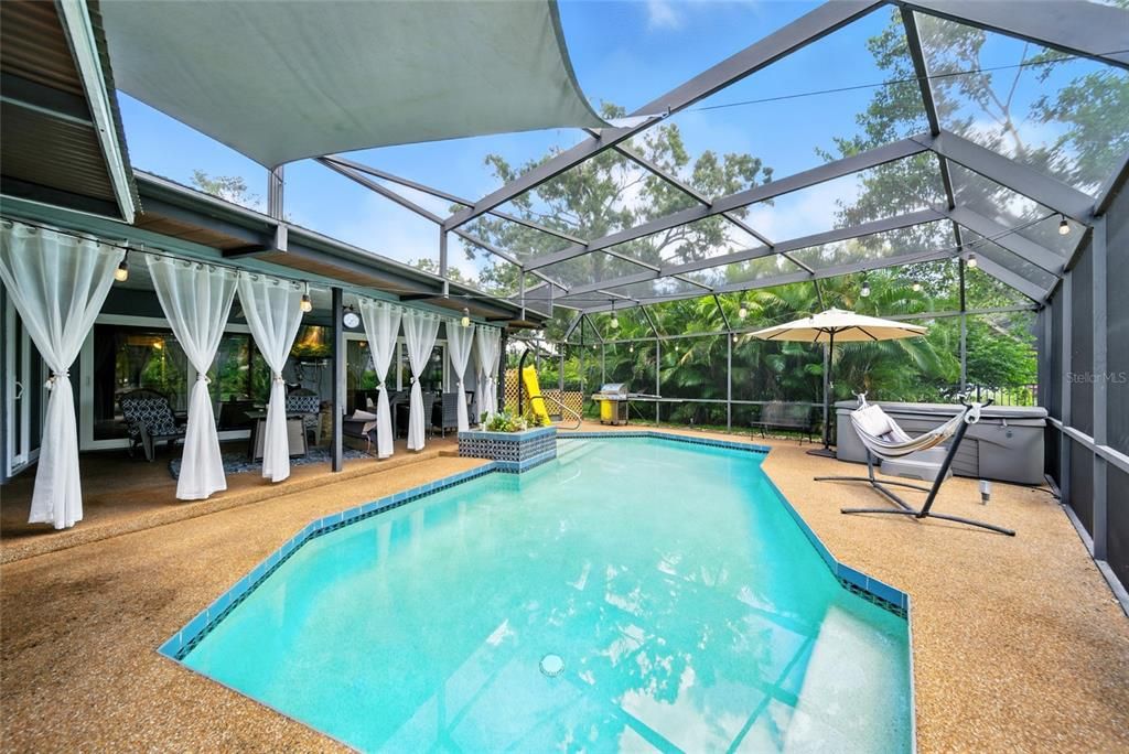 Glass Ceilings, Interior, Pool, Sun Room