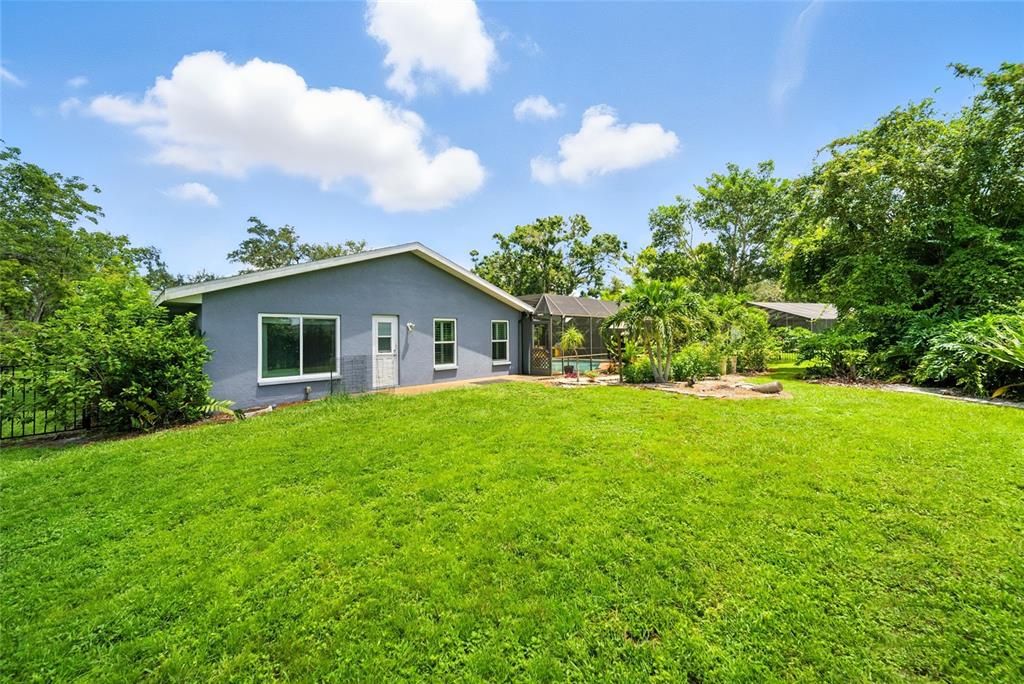 Backyard, Exterior