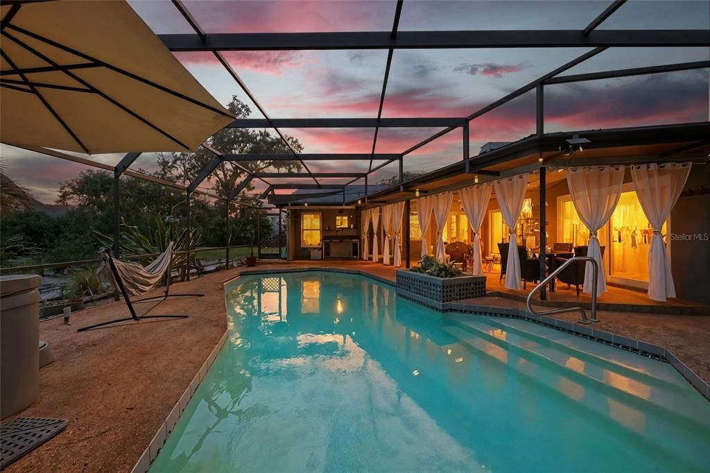 Glass Ceilings, Interior, Pool, Sun Room