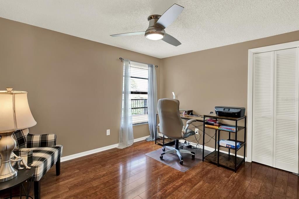 Home Office, Interior, Wood Texture Flooring
