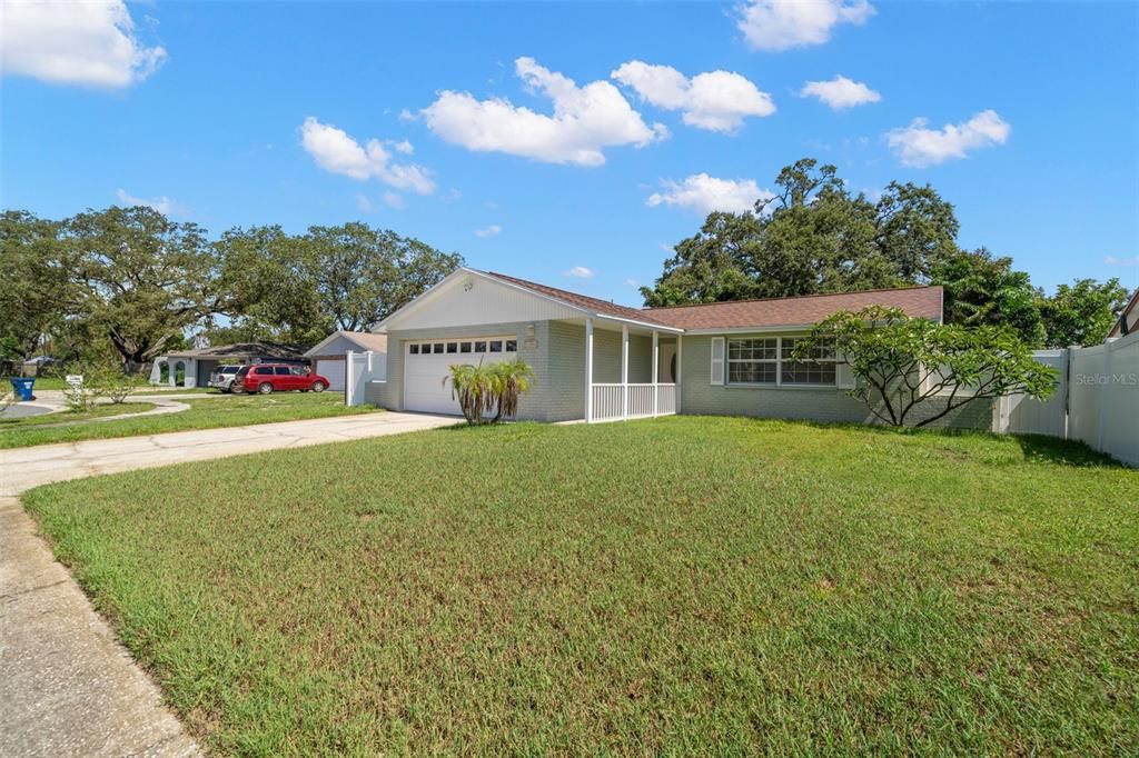 Backyard, Detached Garage, Exterior