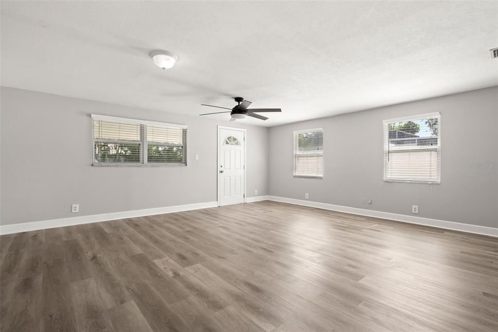 Empty room, Interior, Wood Texture Flooring