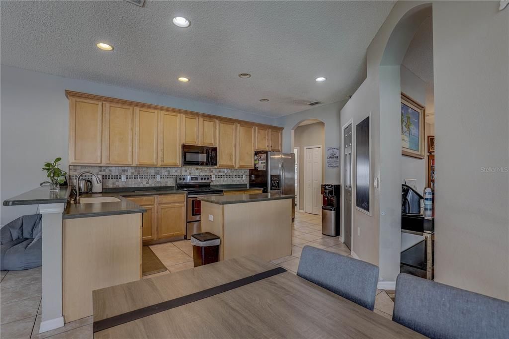 Interior, Kitchen, Recessed Lighting, Stainless Steel Appliances