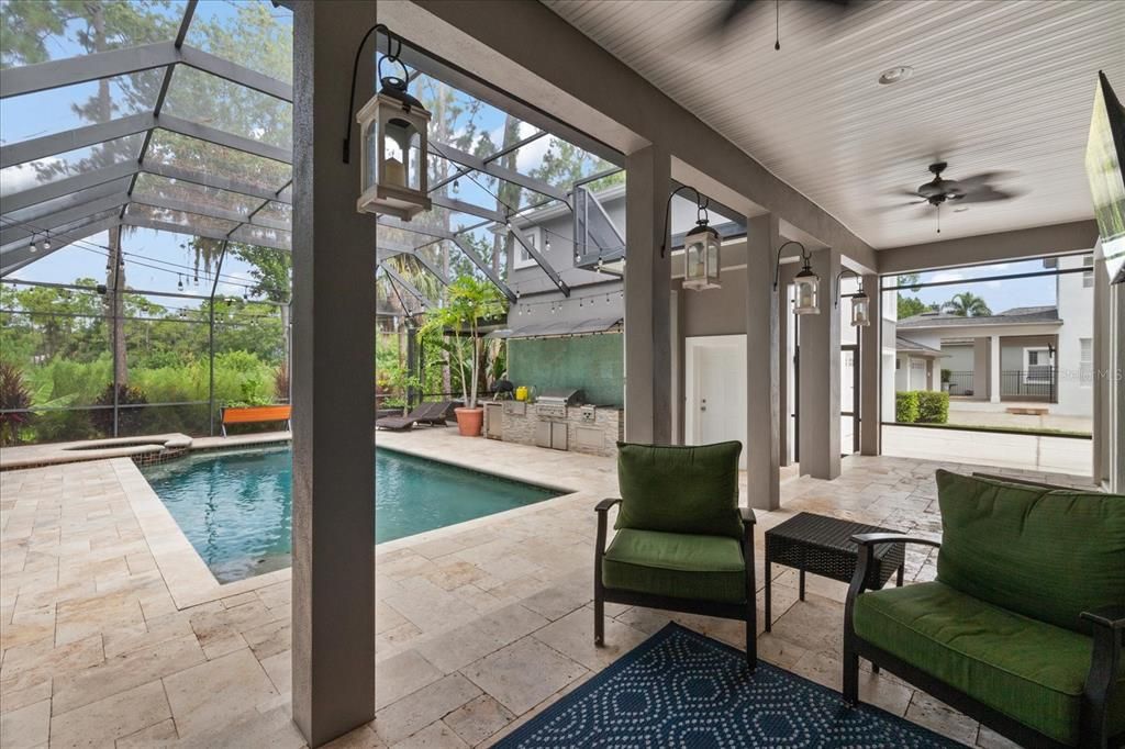 Glass Ceilings, Interior, Pool, Sun Room