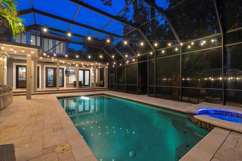 Glass Ceilings, Interior, Pool, Sun Room