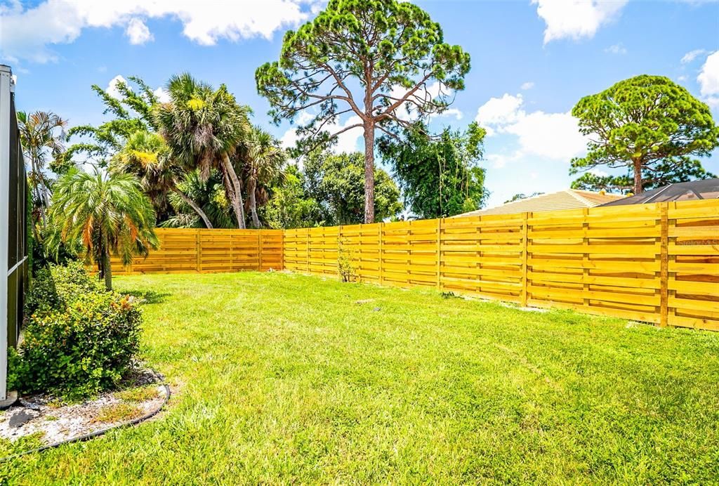 Backyard, Exterior