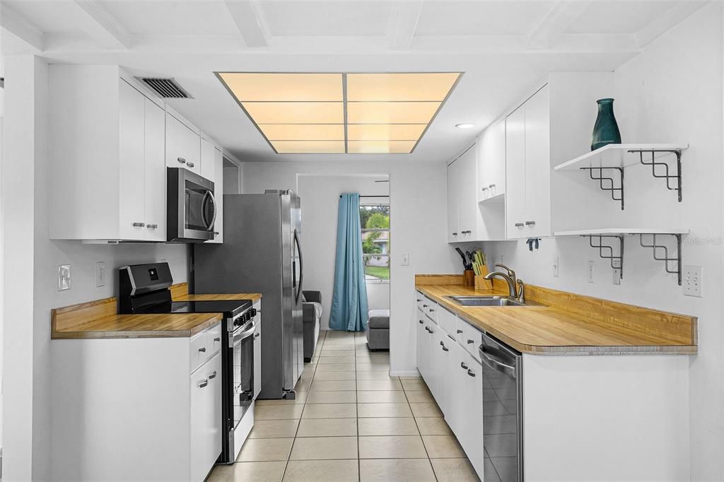 Interior, Kitchen, Recessed Lighting