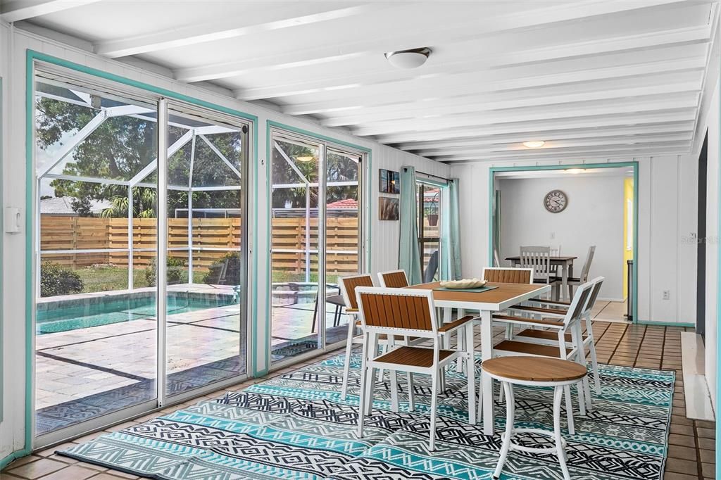 Dining room, Glass Ceilings, Interior, Sun Room