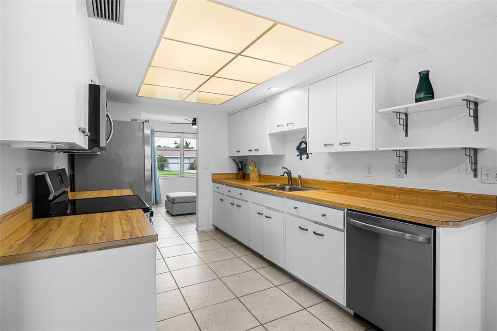 Interior, Kitchen, Recessed Lighting
