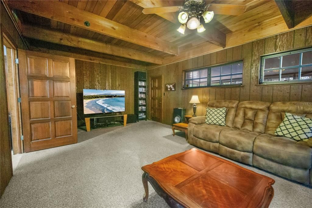Interior, Living room, Wooden Beams, Wooden Ceilings, Wooden Walls