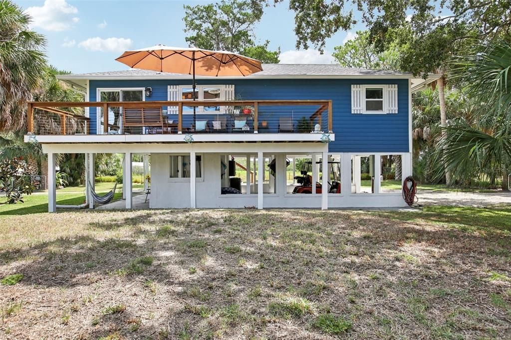 Backyard, Exterior
