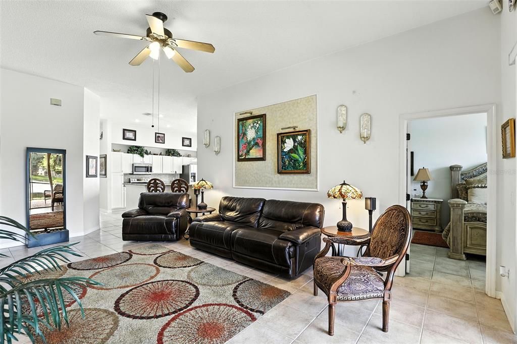 Interior, Kitchen, Living room