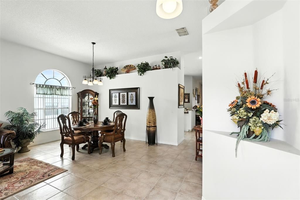 Dining room, Interior, Pendant Lights