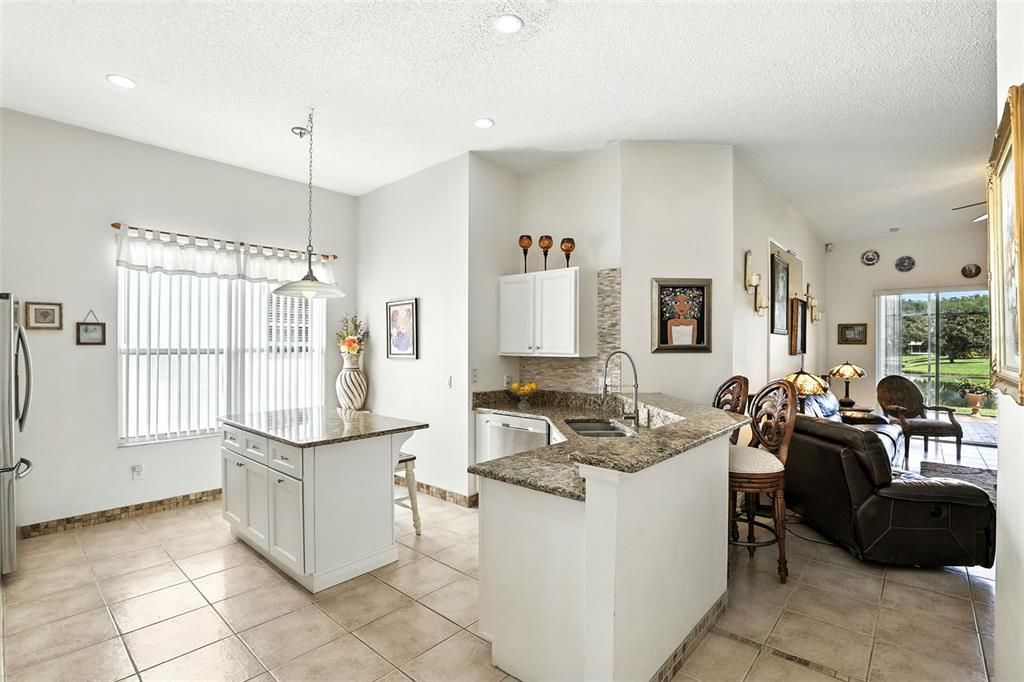 Dining room, Interior, Kitchen, Pendant Lights, Recessed Lighting