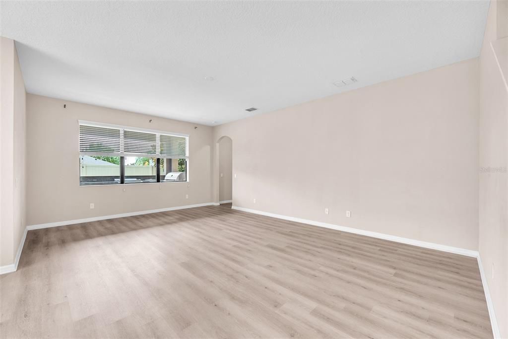 Empty room, Interior, Wood Texture Flooring