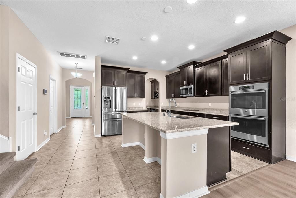 Interior, Kitchen, Recessed Lighting, Stainless Steel Appliances
