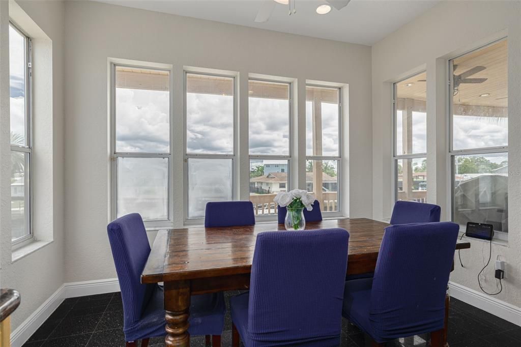 Dining room, Interior, Water