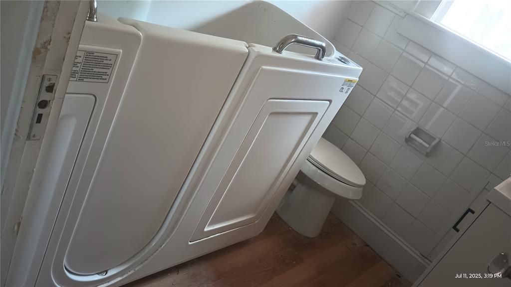 Bathroom, Interior, Wood Texture Flooring