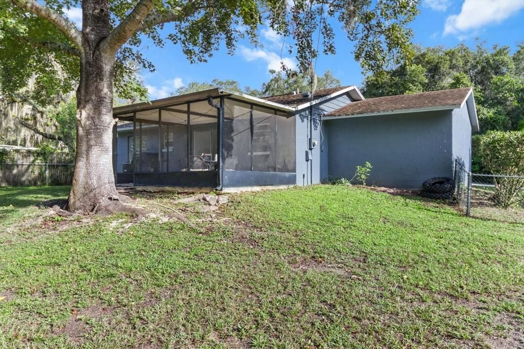 Backyard, Exterior
