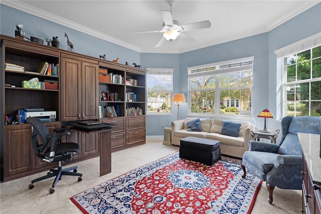 Home Office, Interior, Living room