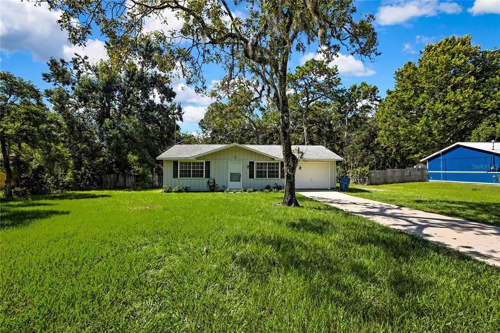 Backyard, Detached Garage, Exterior