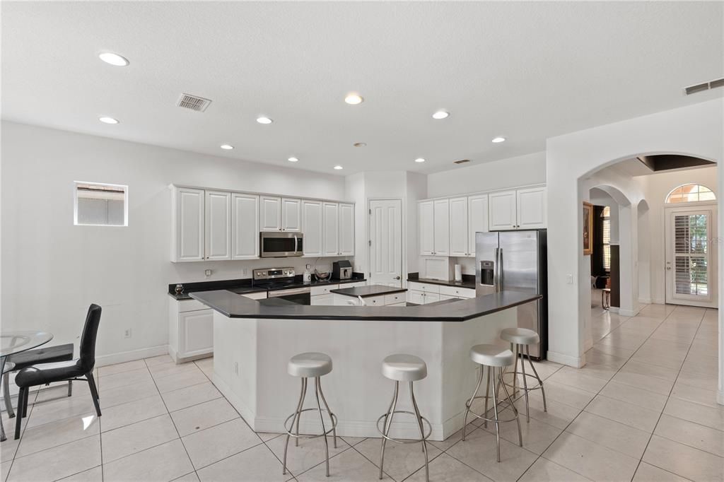 Interior, Kitchen, Recessed Lighting, Stainless Steel Appliances