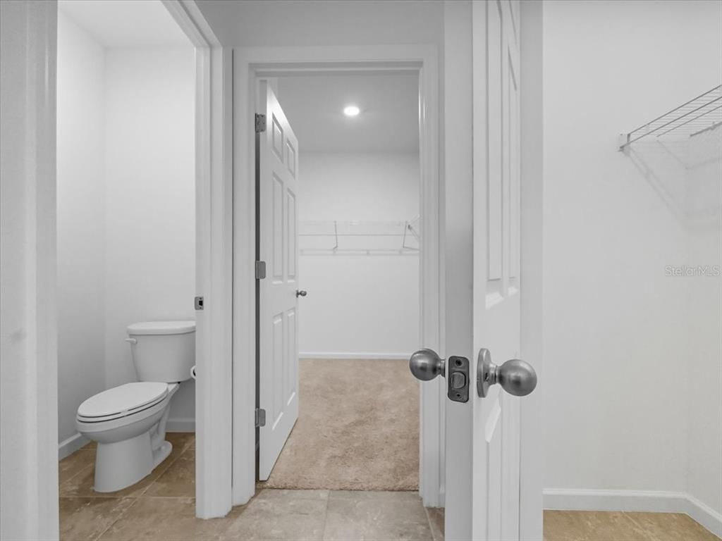 Bathroom, Interior, Recessed Lighting, Walk-in Closets