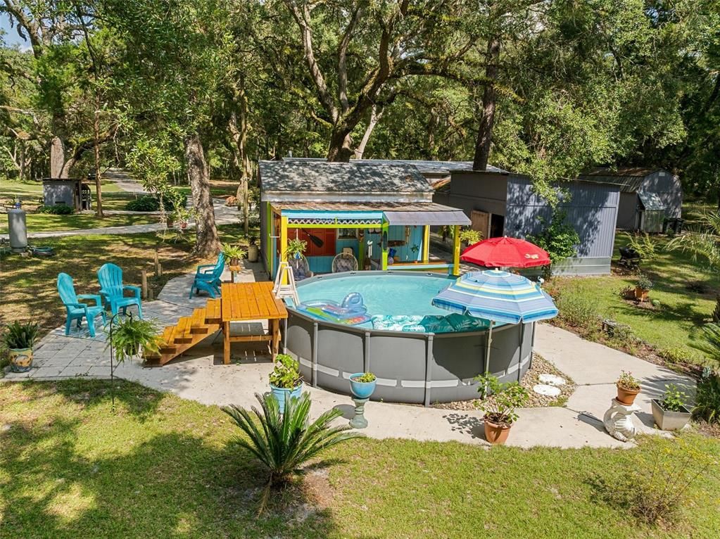 Backyard, Exterior, Pool