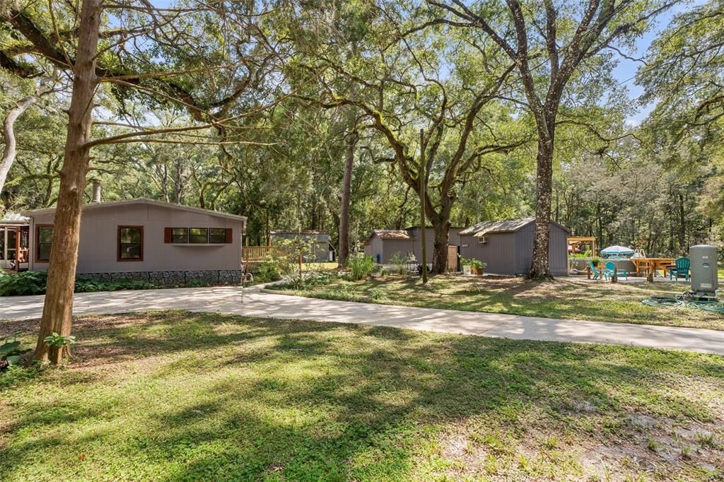 Backyard, Exterior