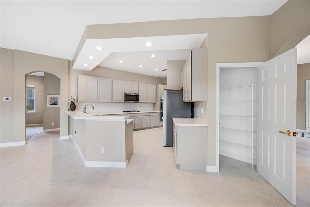 Interior, Kitchen, Recessed Lighting