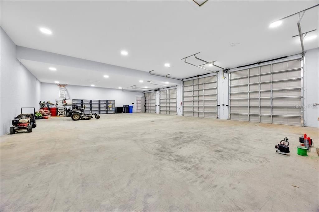 Garage, Interior, Recessed Lighting