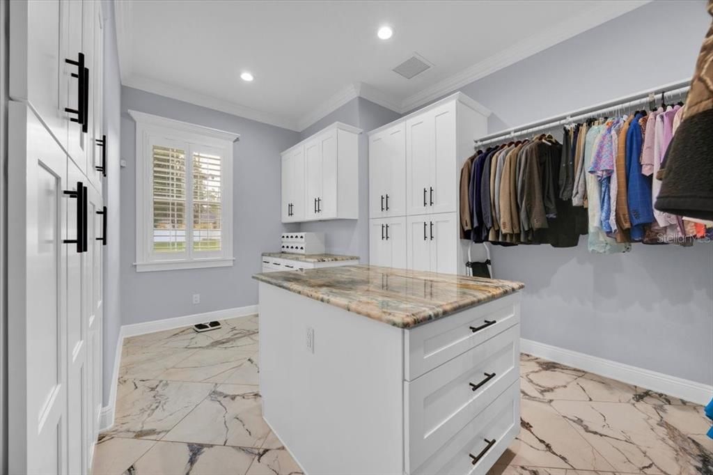 Interior, Kitchen, Marble, Recessed Lighting