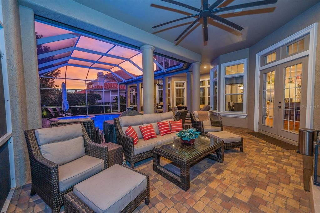 Glass Ceilings, Interior, Living room, Pool, Sun Room
