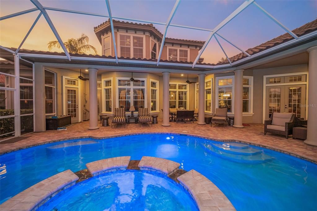 Glass Ceilings, Interior, Pool, Sun Room