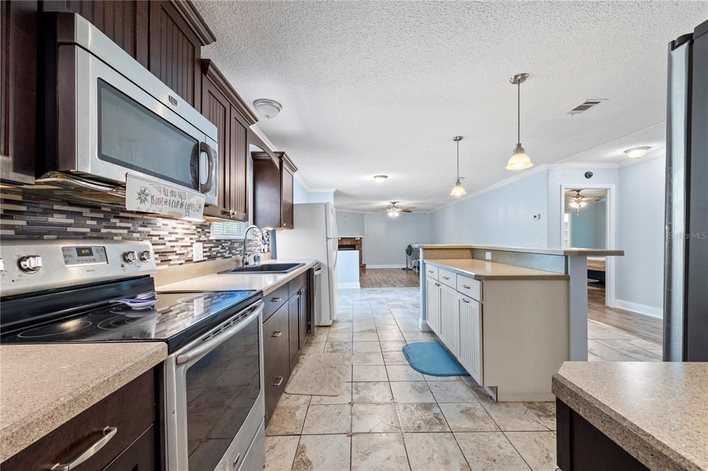 Interior, Kitchen, Pendant Lights