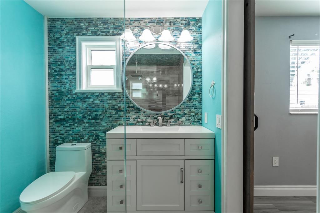 Bathroom, Interior, Pendant Lights