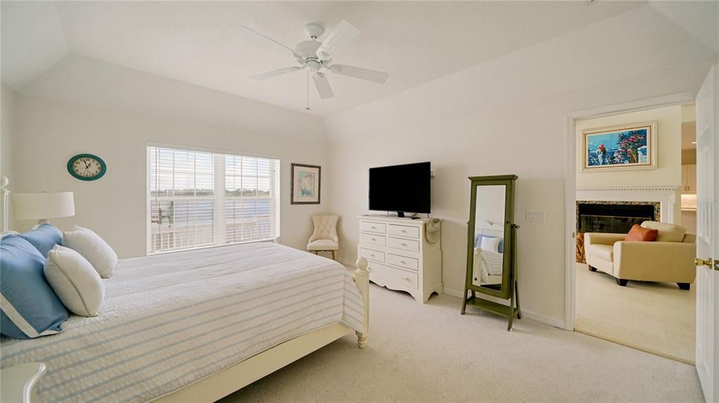 Bedroom, Fireplace, Interior, Water