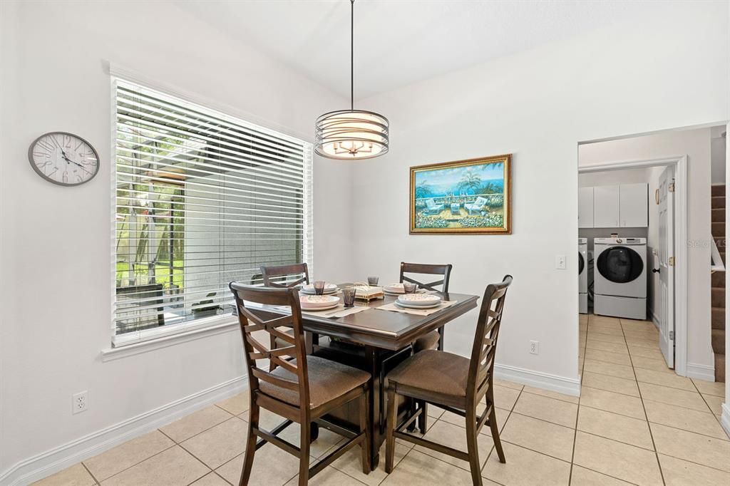 Dining room, Interior, Pendant Lights, Washer