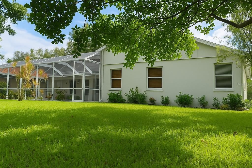 Backyard, Exterior