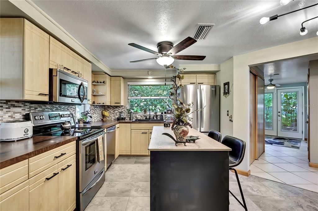 Interior, Kitchen, Stainless Steel Appliances