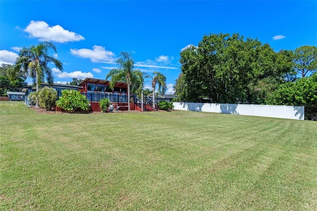 Backyard, Exterior