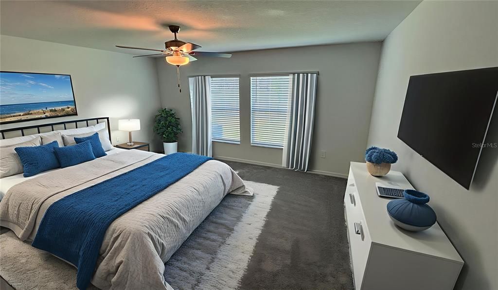Bedroom, Interior, Water