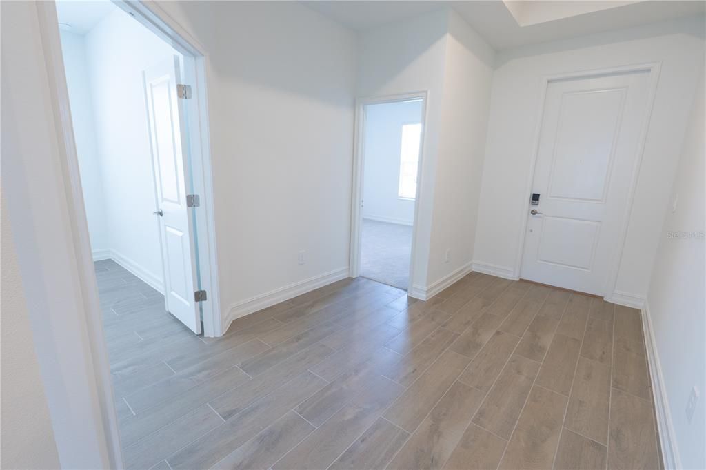 Empty room, Interior, Wood Texture Flooring
