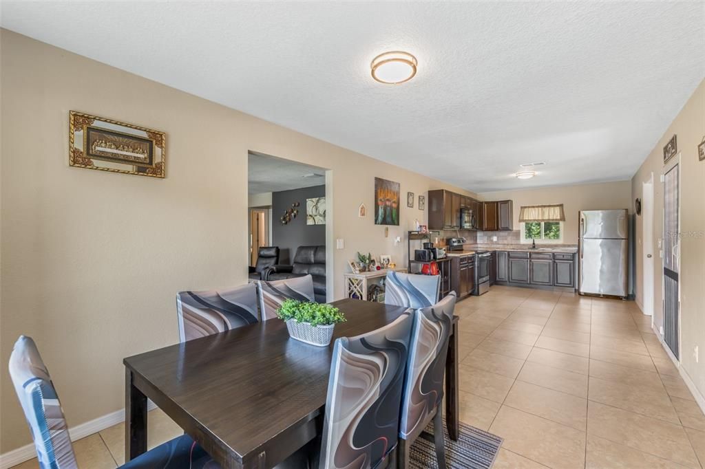Dining room, Interior, Kitchen