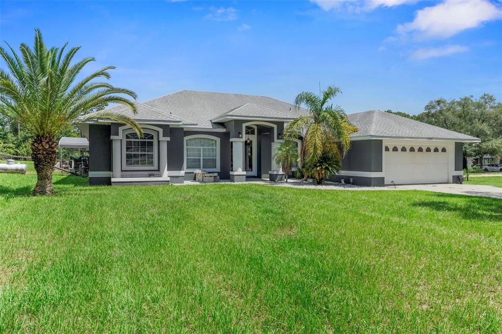 Attached, Backyard, Exterior, Facade, Ranch