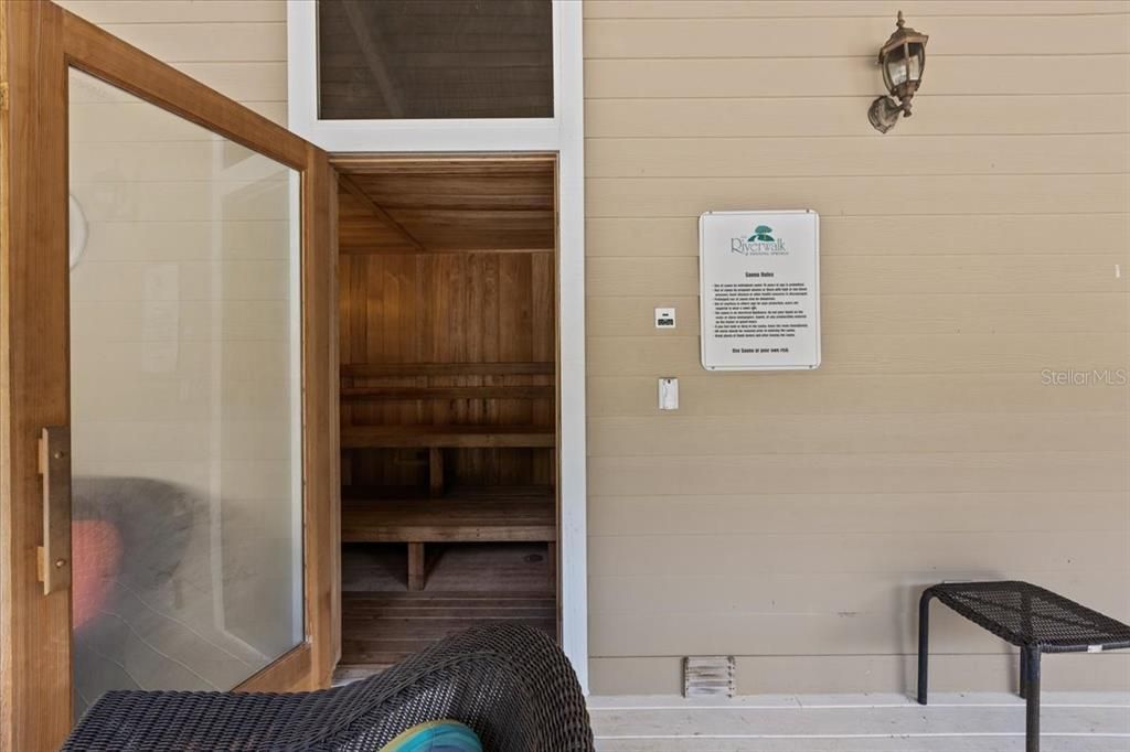Interior, Sauna Room