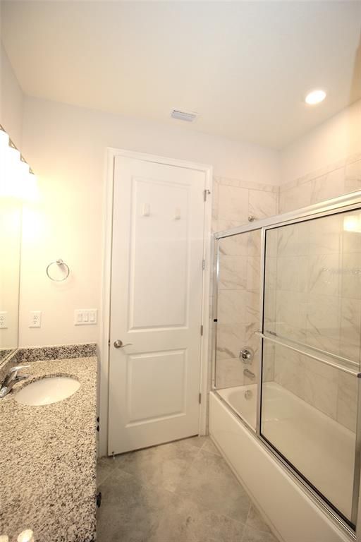 Bathroom, Glass Shower, Interior, Marble Walls, Recessed Lighting