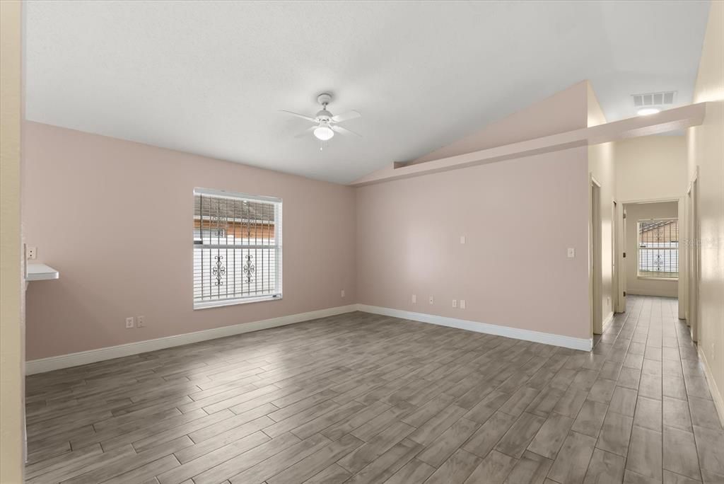 Empty room, Interior, Wood Texture Flooring
