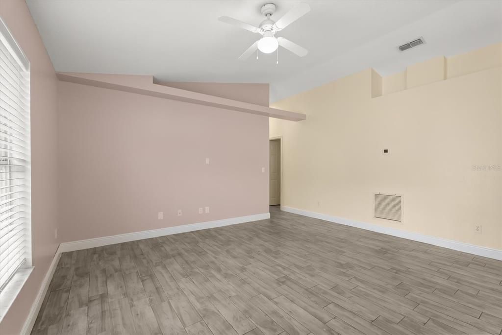 Empty room, Interior, Wood Texture Flooring