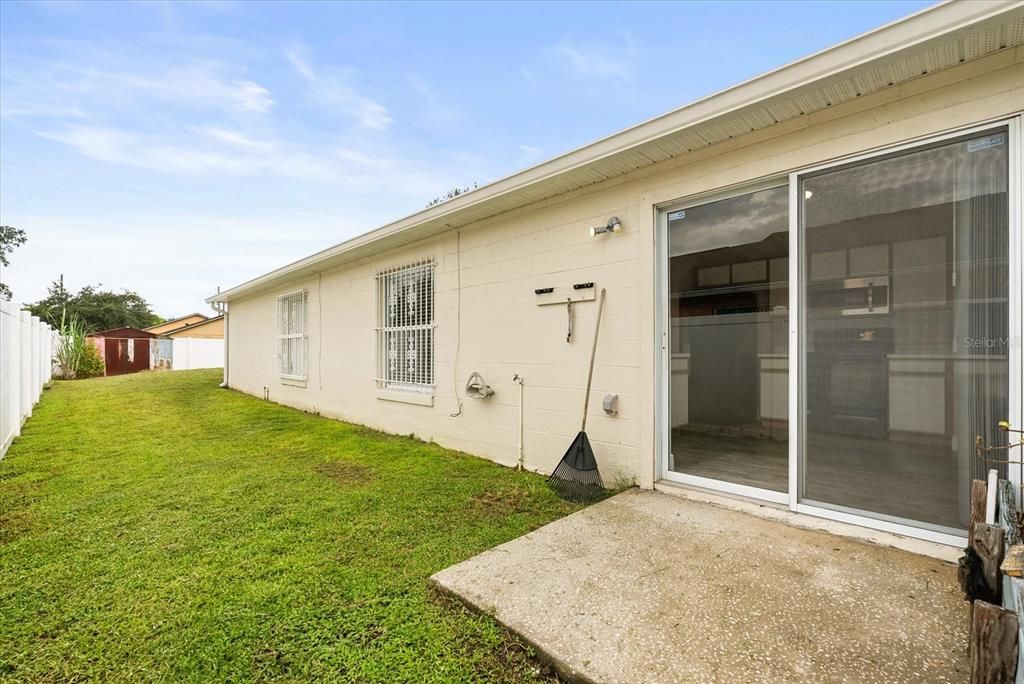 Backyard, Exterior